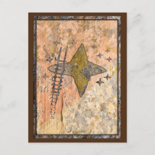 Lady to the Stars Talking Canyons, New Mexico Postkarte