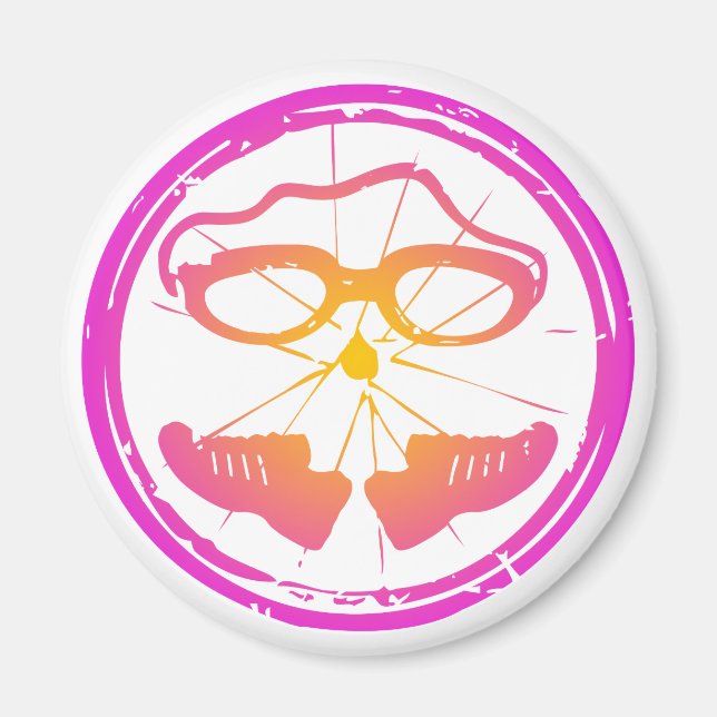 Lady Triathlon Magnet (Vorne)