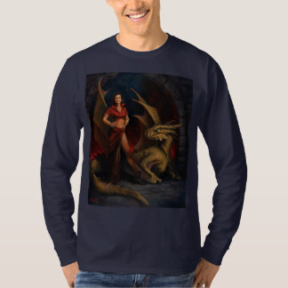 Lady und Drache T-Shirt