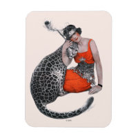 Lady und Leopard
