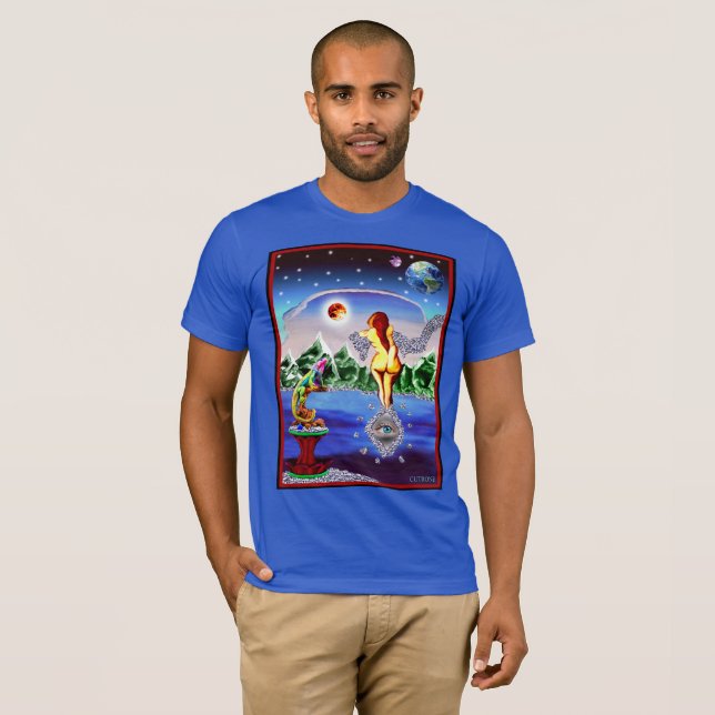 LADY UND LIZARD T-Shirt (Vorne ganz)