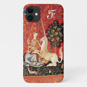LADY UND UNICORN Fantasy-Blume, Monogramm der Tier Case-Mate iPhone Hülle