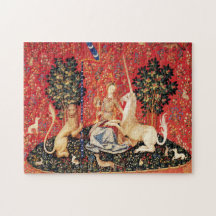 LADY UND UNICORN Sight, Lion, Blume, Tiere