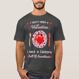 Lady Valentinstag zum Mittagessen T-Shirt