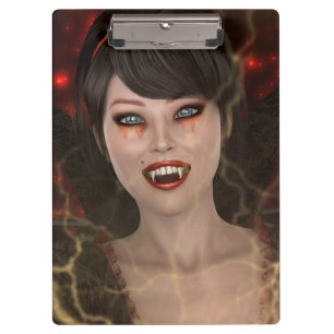 Lady Vamp Klemmbrett
