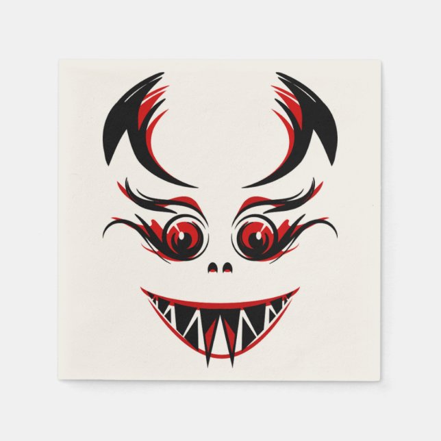 LADY VAMPIRE SERVIETTE (Vorderseite)