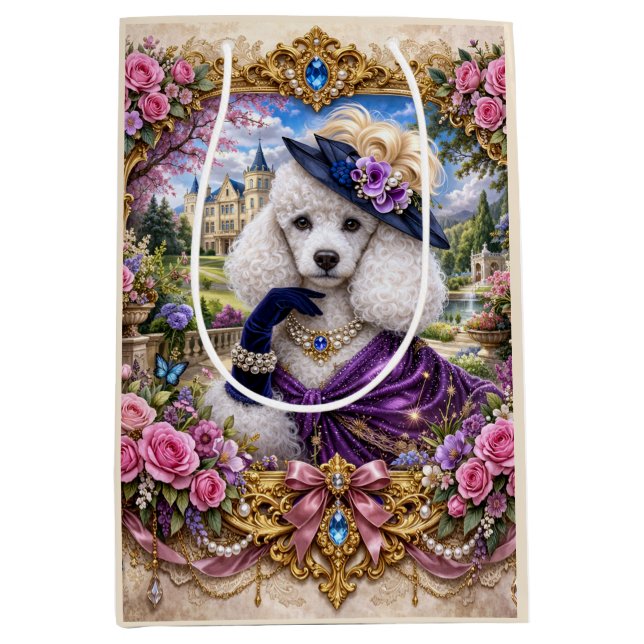 Lady Violet  Mittlere Geschenktüte (Vorderseite)