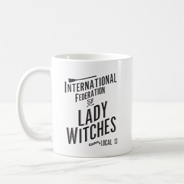 Lady Witches Halloween Tasse (Links)