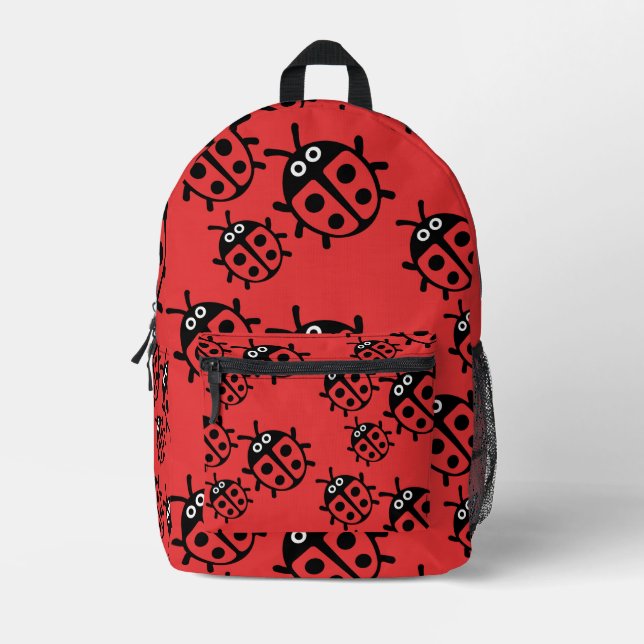 Ladybird-Familie Bedruckter Rucksack (Vorderseite)