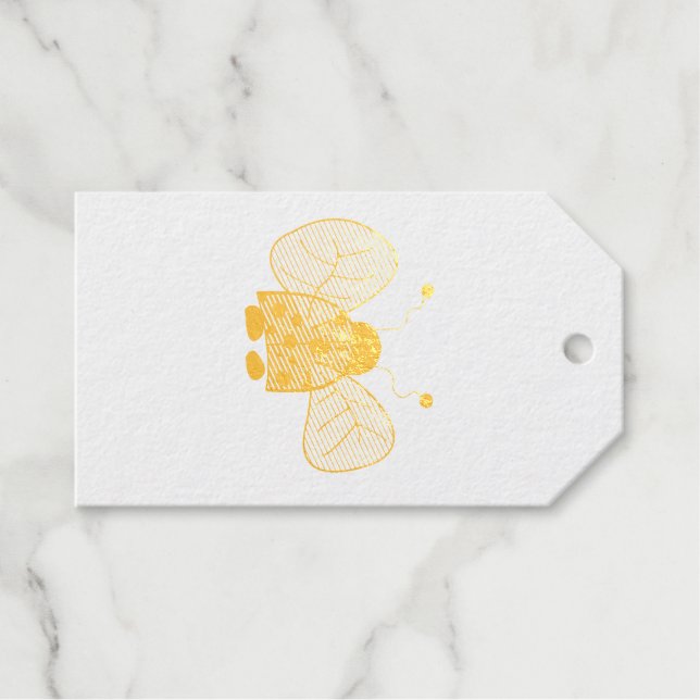 Ladybird Geschenkanhänger (Vorderseite (Horizontal))