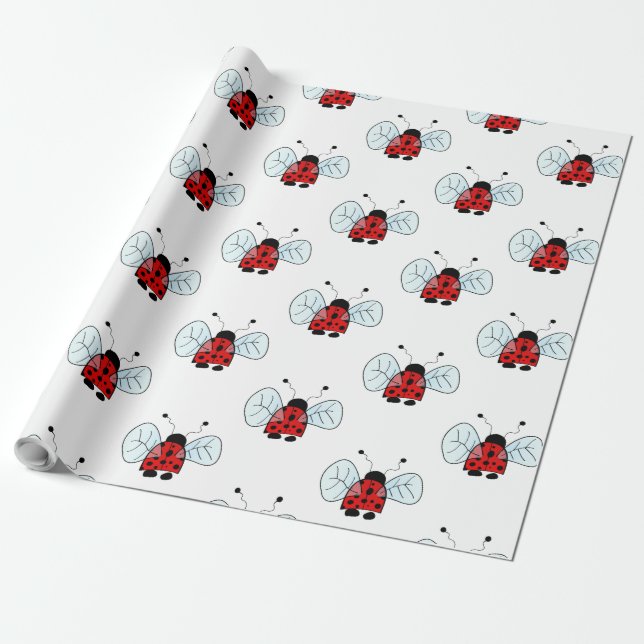Ladybird Geschenkpapier (Ungerollt)