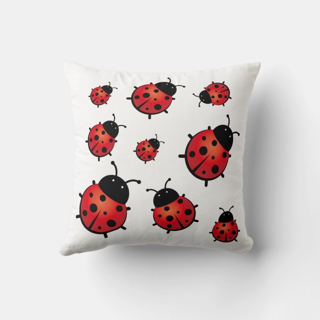 Ladybird Kissen (Rückseite)