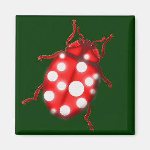 Ladybird Lady Bug Garening Geschenke Magnet
