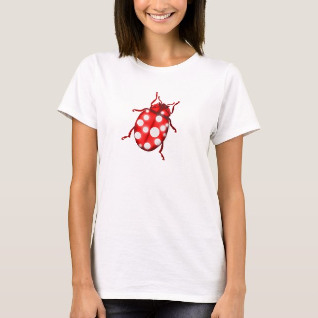 Ladybird Lady Bug Garening Geschenke T-Shirt (Vorderseite)