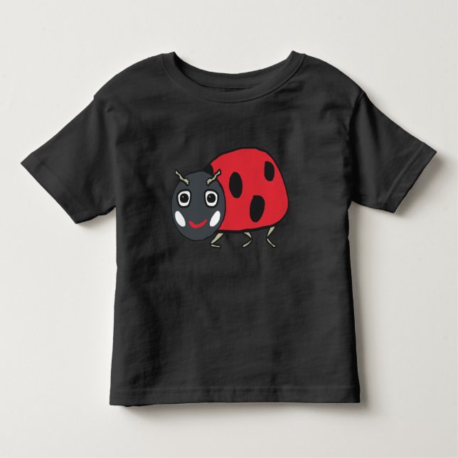 Ladybird Ladybug Kleinkind T-shirt (Vorderseite)