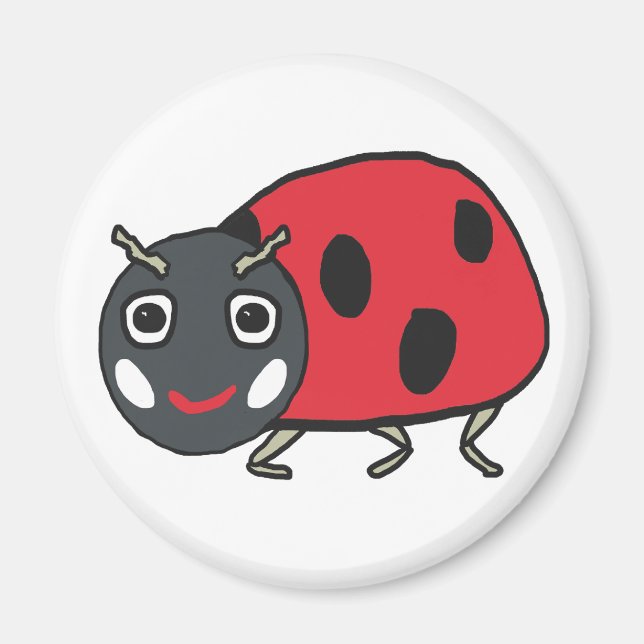 Ladybird Ladybug Magnet (Vorne)