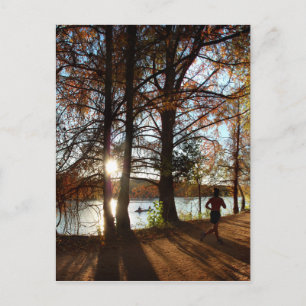 Ladybird Lake Running Trail - Austin, Texas Postkarte