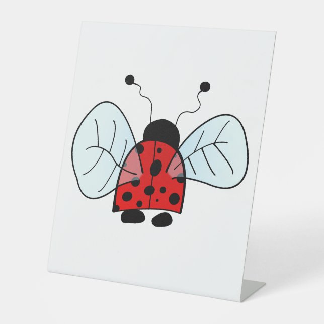 Ladybird Sockelschild (Vorderseite)