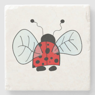 Ladybird Steinuntersetzer