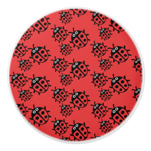 Ladybird und Ladybug Keramikknauf