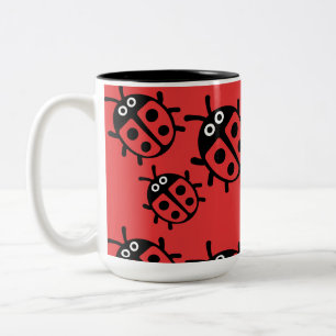 Ladybird und Ladybug Zweifarbige Tasse