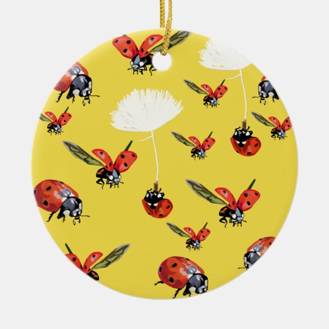 Ladybirds Circle Ornament (Vorne)