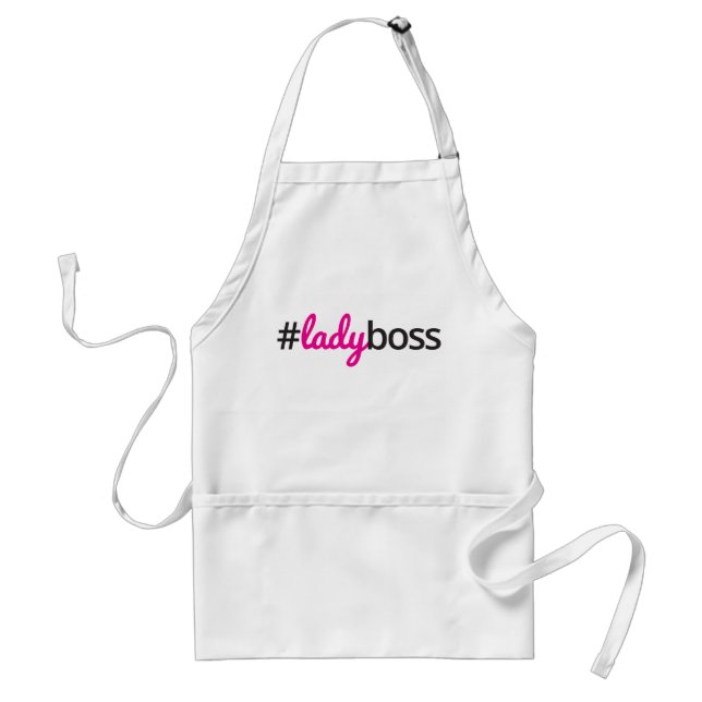 #ladyboss Schürze (Vorne)