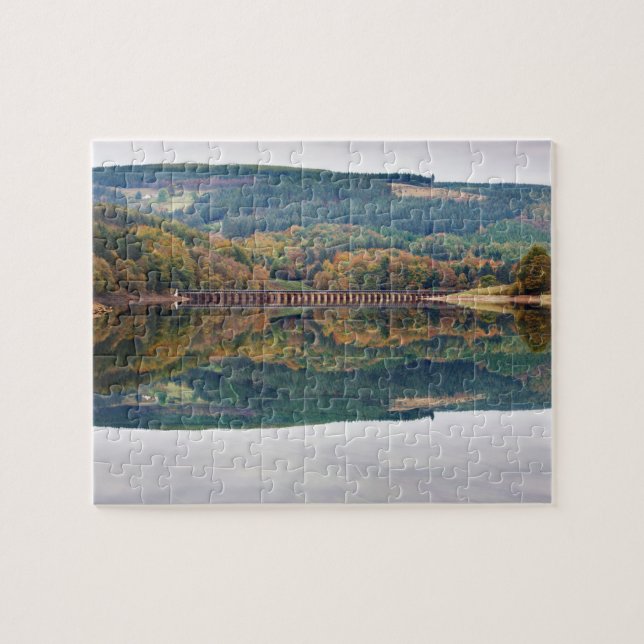 Ladybower Reservoir im Derbyshire-Andenken-Foto Puzzle (Horizontal)