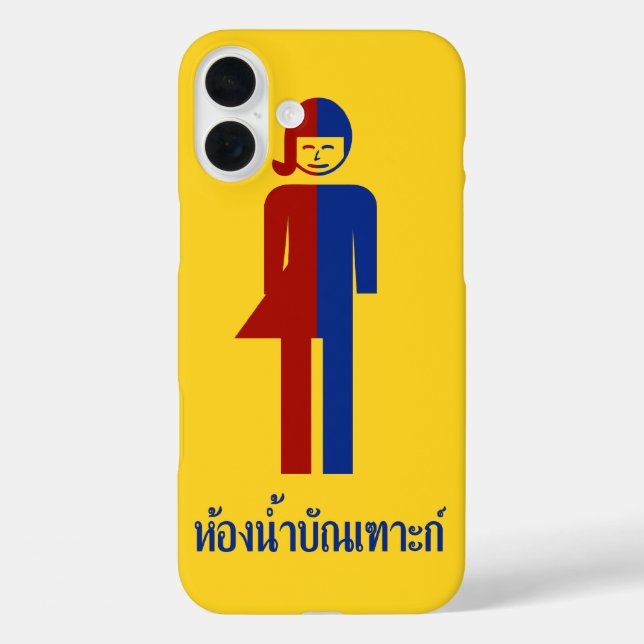 Ladyboy/Tomboy-Toilette ⚠ thailändisches ⚠ Case-Mate iPhone Hülle (Rückseite)