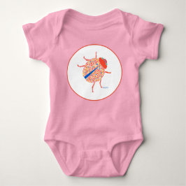 Ladybug 1-teilige Baby Bodysuit Baby Strampler