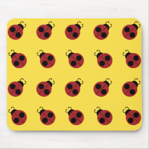 Ladybug 60er Retro cool Mousepad