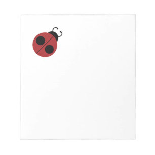 Ladybug 60er Retro cool Notizblock