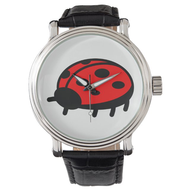 Ladybug Armbanduhr (Vorderseite)