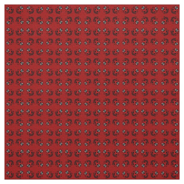 Ladybug Art Fabric Ladybird Fabric Cotton oder Pol Stoff (Muster)