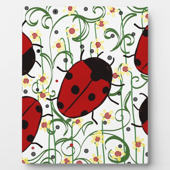 Ladybug Art Fotoplatte (Vorderseite)