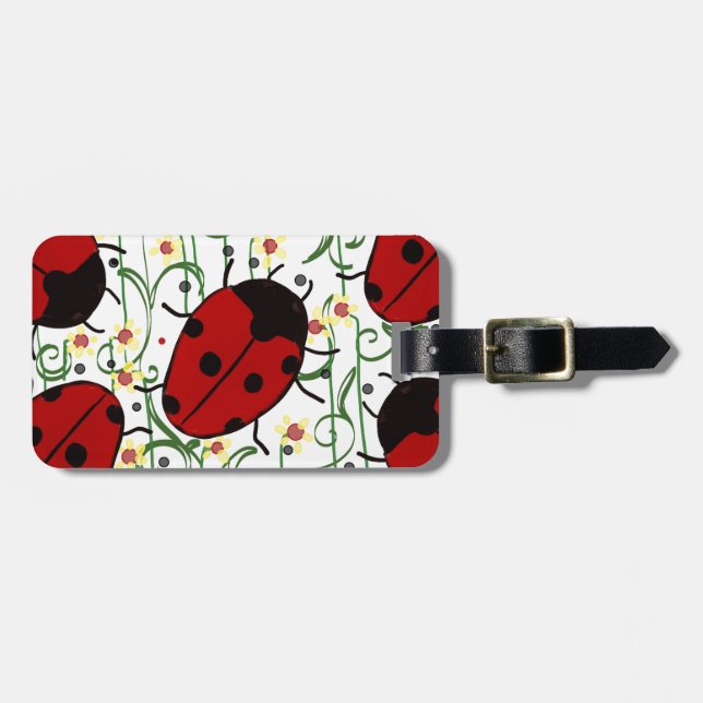 Ladybug Art Gepäckanhänger (Vorderseite horizontal)