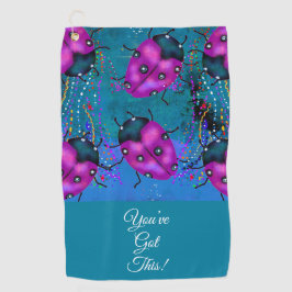 LADYBUG ART GOLFHANDTUCH