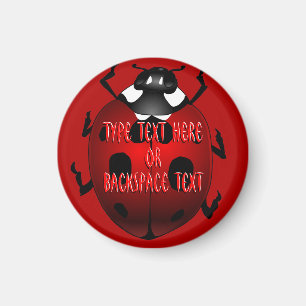 Ladybug Art Magnet Custom Ladybug Kühlschrankmagne