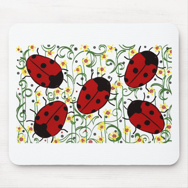 Ladybug Art Mousepad (Vorne)