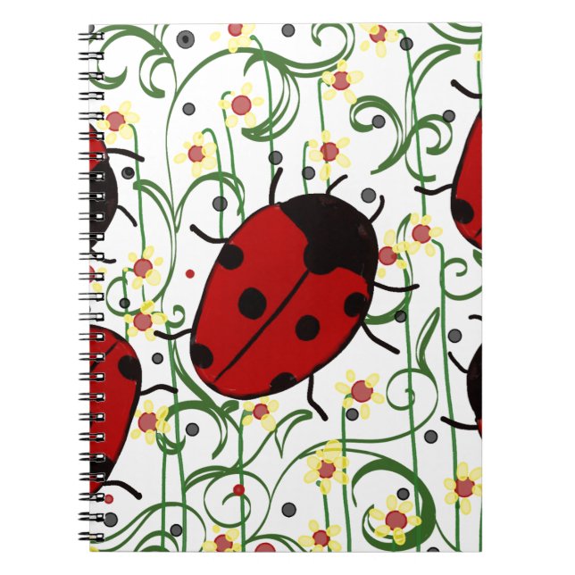 Ladybug Art Notizblock (Vorderseite)