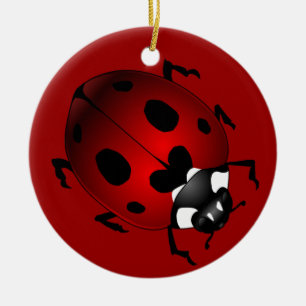 Ladybug Art Ornament Bug Keepake Ladybug Geschenke