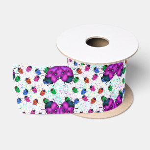 LADYBUG ART SATINBAND