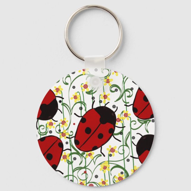 Ladybug Art Schlüsselanhänger (Vorderseite)