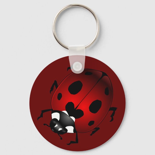 Ladybug Art Schlüsselanhänger Bug Keepake Ladybug  (Vorderseite)