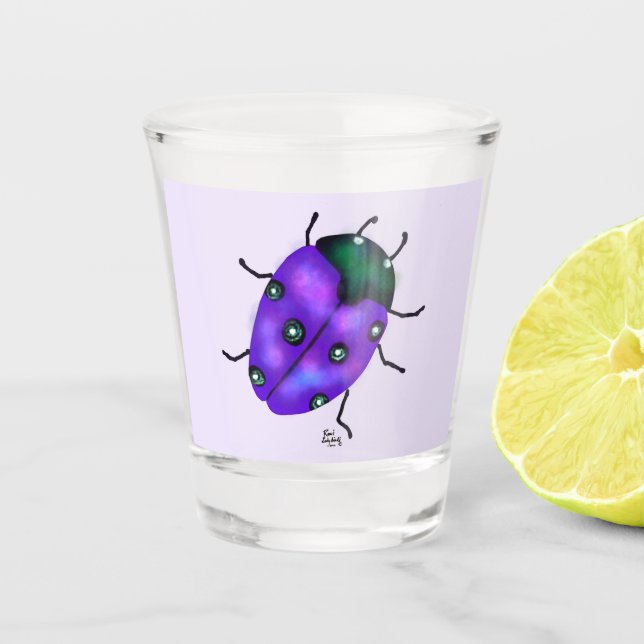 LADYBUG ART SCHNAPSGLAS (Vorderseite)