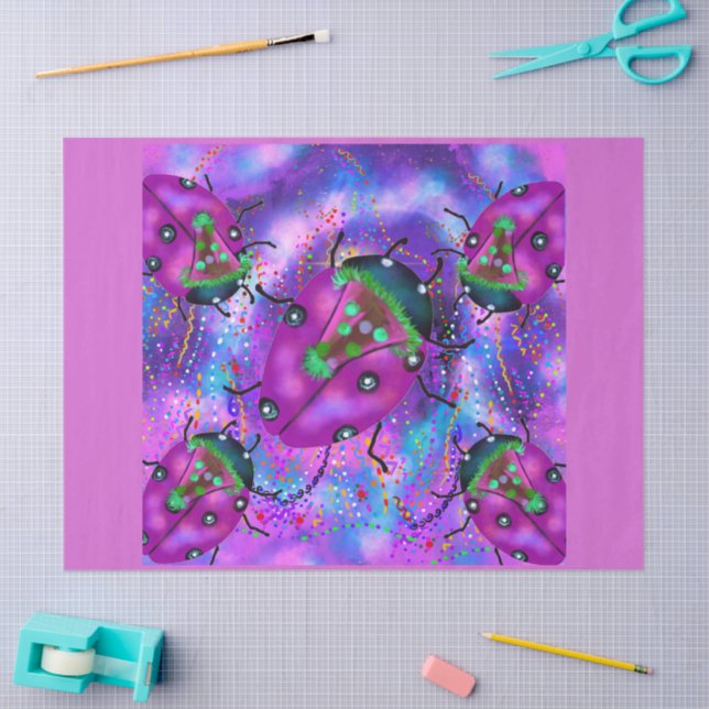 LADYBUG ART SEIDENPAPIER (Basteln)