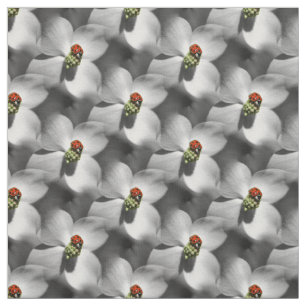 Ladybug auf Dogwood Blume Nattern Muster Stoff