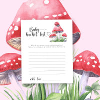 Ladybug auf roten Pilzen - Liste der Babybugen