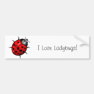Ladybug Autoaufkleber