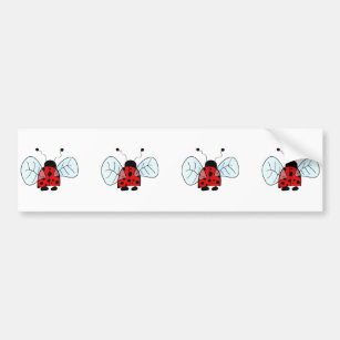 Ladybug Autoaufkleber